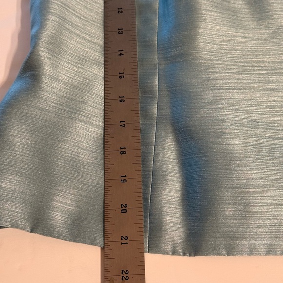 NWT Kasper Women’s 3 Piece Skirt Set Size 14 Petite Turquoise/Light Green - Picture 13 of 16